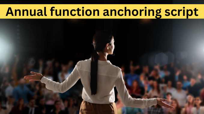 Annual function anchoring script